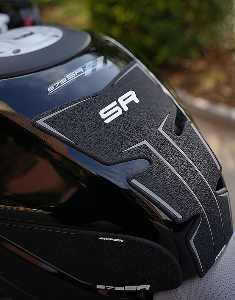 Suitable for CFMOTO 675SR-R modification: anti-slip fuel tank stickers, fishbone stickers, body protection stickers, film, 675SR accessories