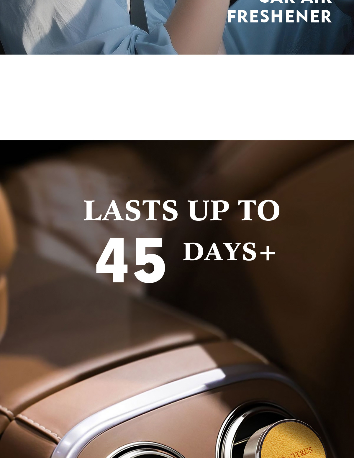 High-End Popular Car Air Outlet Aromatherapy Car Perfume Car Deodorization and Odor Removal Adjustable Car Fragrance Diffuser