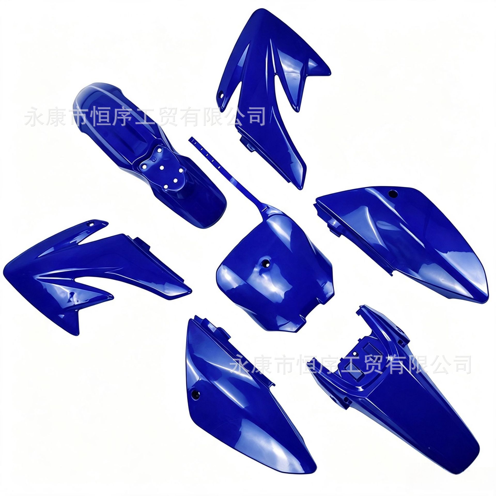 CRF70 off-road motorcycle plastic body shell is suitable for Honda 70 Huayang Big Eagle off-road vehicle body shell