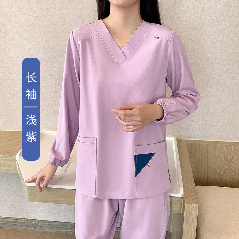 여성용 라벤더 긴팔 [청산, 반품 불가]