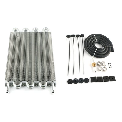 Car Condenser 4 Rows 6 – car radiator - 8-rows-of-silver-condenser-tubes