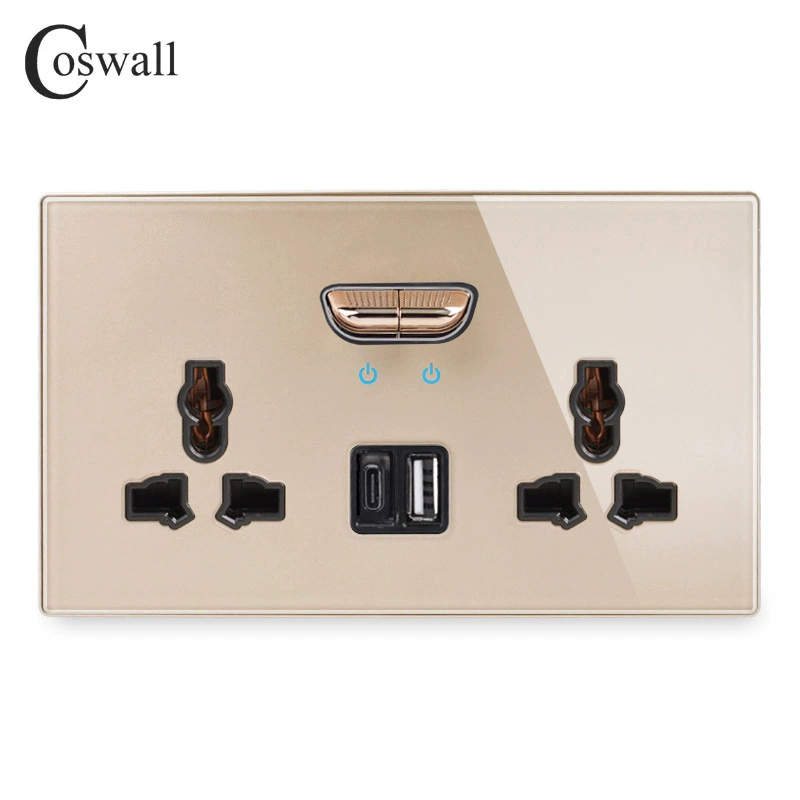 Switch key, glass light panel, LED wall universal lamp