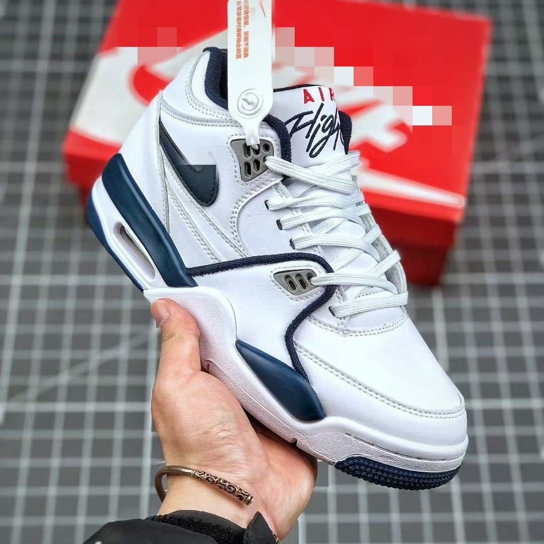 莆田鞋纯原Flight 89休闲男士经典潮鞋复古运动鞋女aj皮面篮球鞋