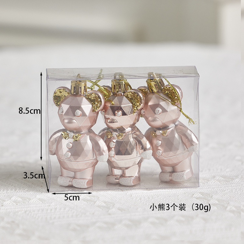 Bear Champagne Silver 3 paquetes