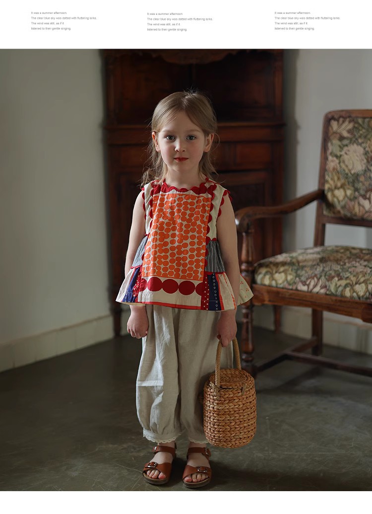 Chica nicho temperamento retro vestido de estilo japonés contraste color costura chaleco falda muñeca camisa estilo occidental estilo étnico falda