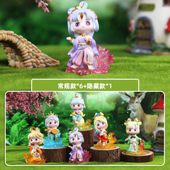 跨境新品樹脂桌面擺件客廳軟裝國潮盲盒批發敦煌飛天生日禮物