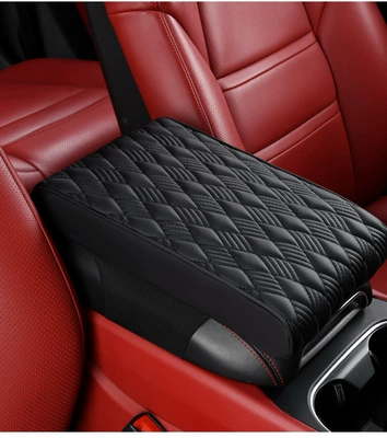Armrest box pad | universal memory foam creative - black-trumpet