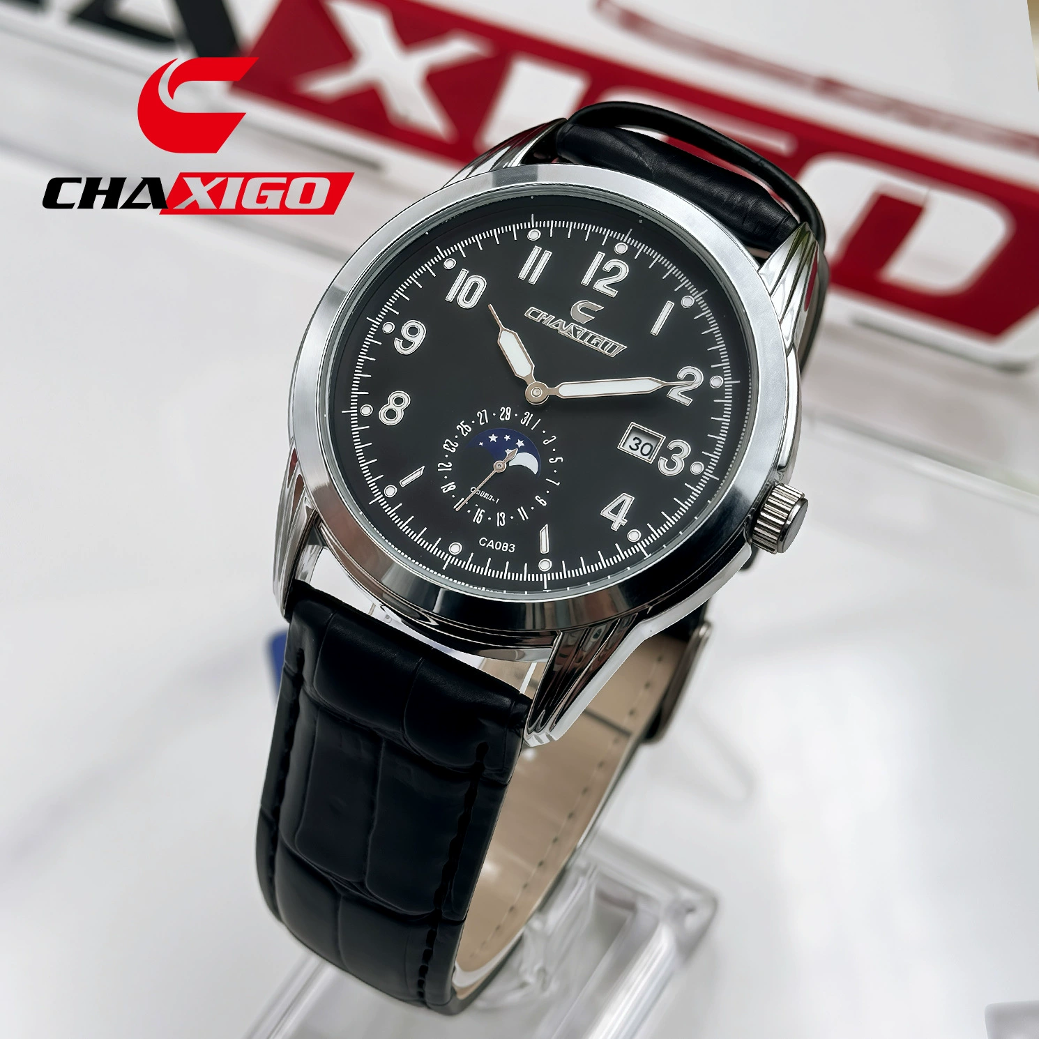 Часы CHOXIGO мужские с имитацией кожи, цифровые, простые, новые, водонепроницаемые, светящиеся, модные, стильные, оптовая продажа через границу