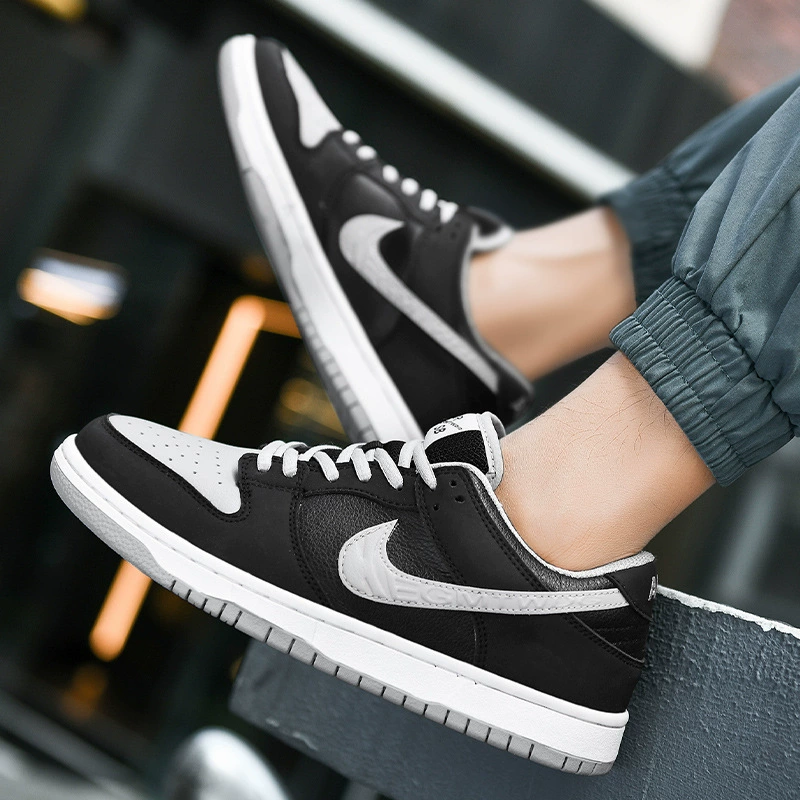 ✅qly2023 Прямые продажи с фабрики Putian мужские кроссовки aj черно-белые panda dunk low высокие оригинальные женские кроссовки Air Force One
