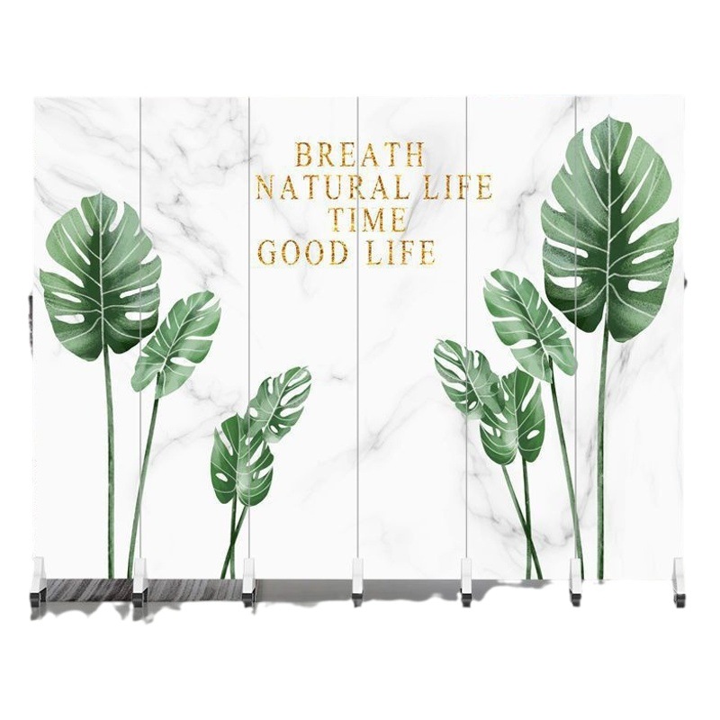 Screen Partition Barrier Curtain Living Room Office Foldableable Mobile Bedroom Blocking Home Simple Modern New Chinoiserie