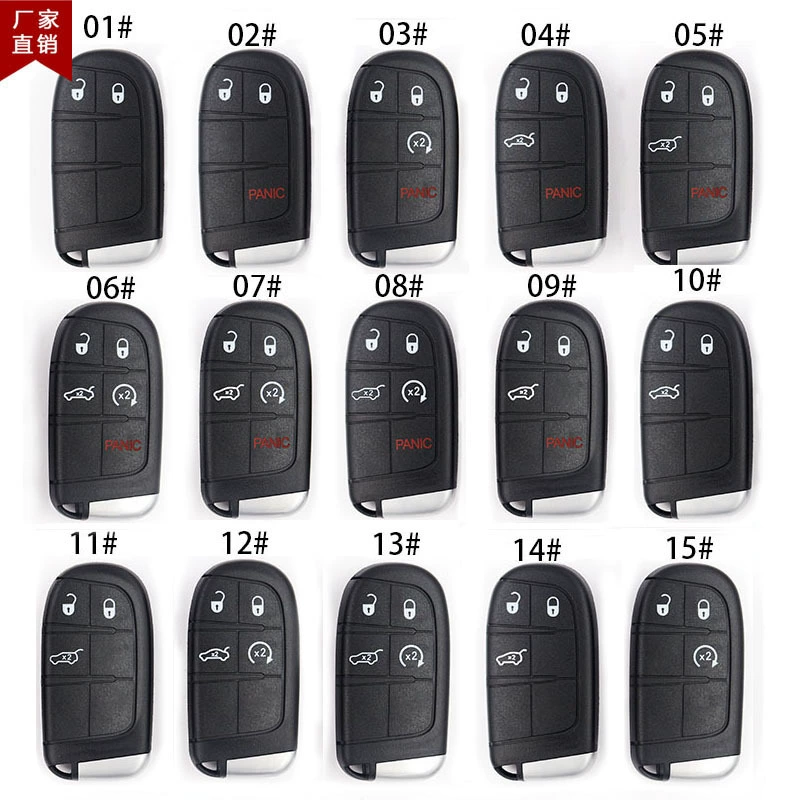 Применимо к новому daqikuwei JEEP Grand chenoji Chrysler смарт-карта пульт дистанционного управления ключ внутреннее фрезерование