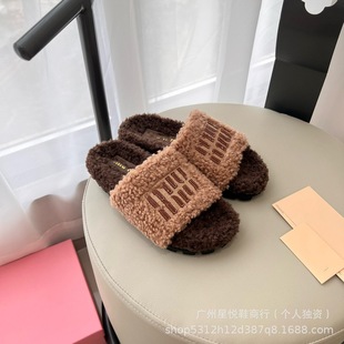 miu��ëë��Ьƽ���⴩ë�q��һ����ЬŮ2025 �ﶬ�¿����ë��Ь