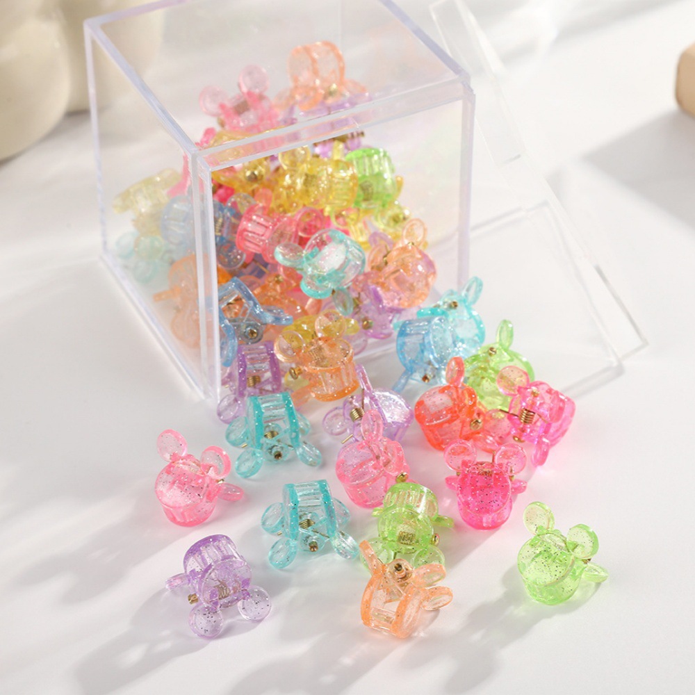 Nuevo clip de agarre pequeño de primavera y verano lindo bebé bebé niño pequeño clip niña pinza para el cabello rota accesorios para el cabello horquilla pinza para el cabello