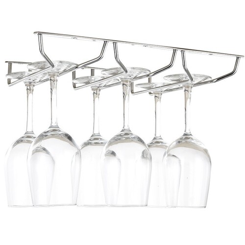 Stainless steel wine glass rack red wine glass rack wine glass rack hanging upside down home wine cabinet red wine rack ornaments