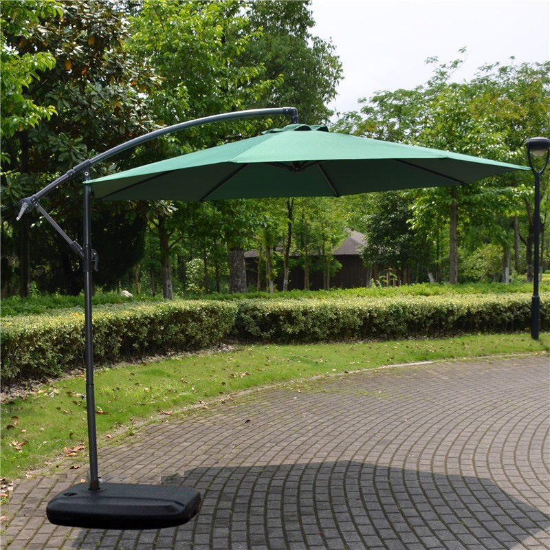 Sombrilla para exteriores, para patio, jardín, terraza, balcón, cafetería, impermeable y resistente al sol, tipo banana, venta al por mayor. image 3