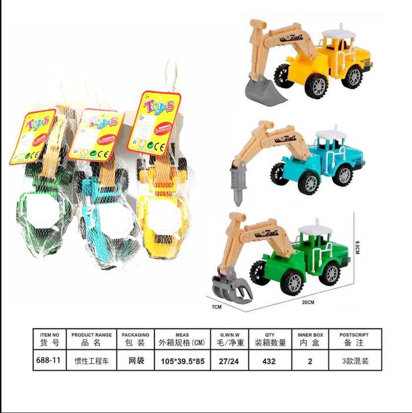 Camión de ingeniería de gran tamaño decoración de pasteles excavadora bulldozer grúa grúa niño pastel de cumpleaños complemento de decoración