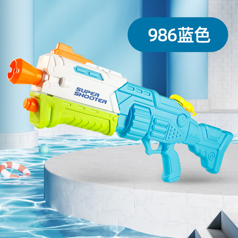 Piscina de verano transfronteriza playa lucha de agua gran capacidad pull-out juguete infantil pistola de agua puesto al por mayor