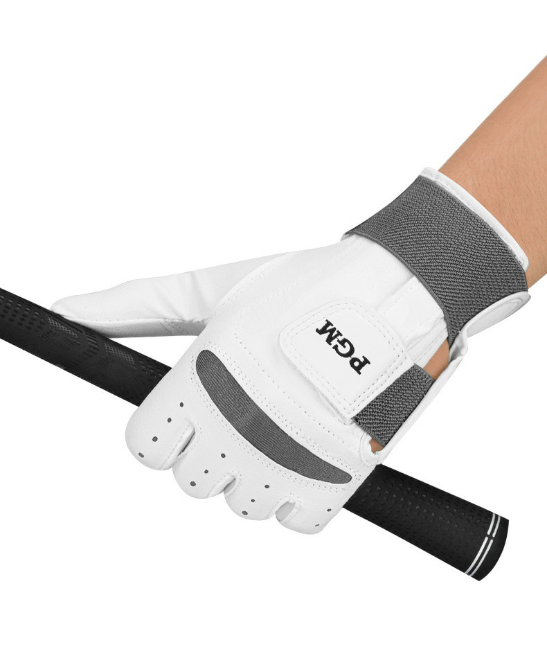 Găng tay golf PGM nam chỉnh sửa tư thế, da cừu chống trơn, thoáng khí, một tay trái — XL, L, M chi tiết 24