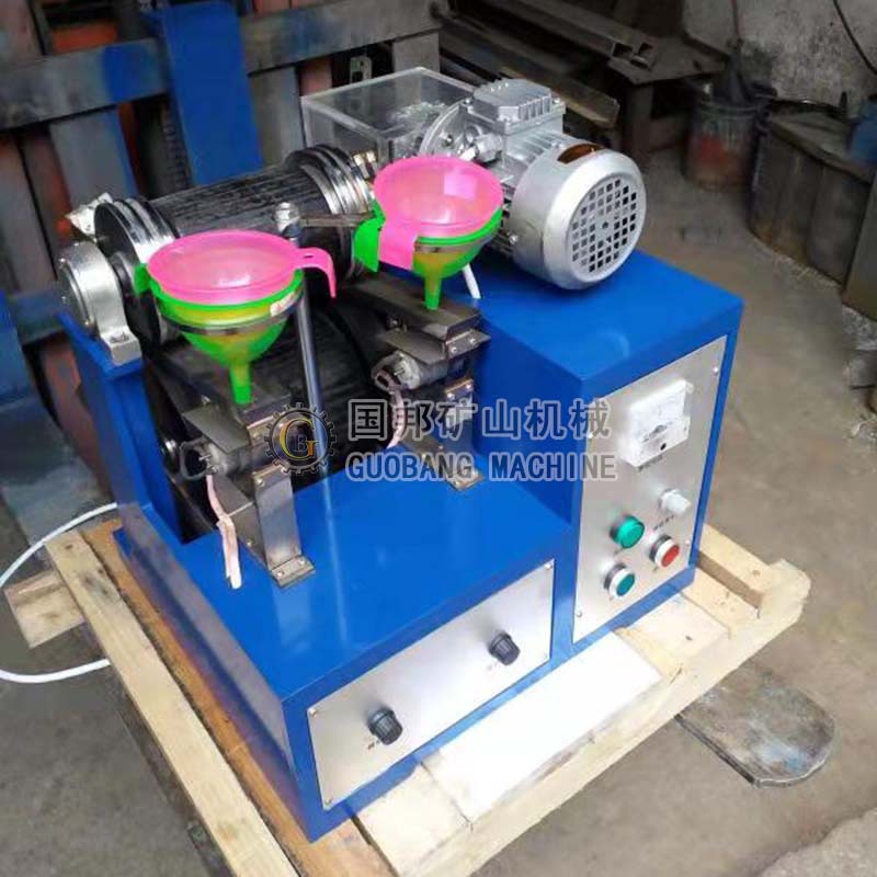 石城国邦小型试验用磁选机XCGII辊式干法磁选机实验室强磁磁选机