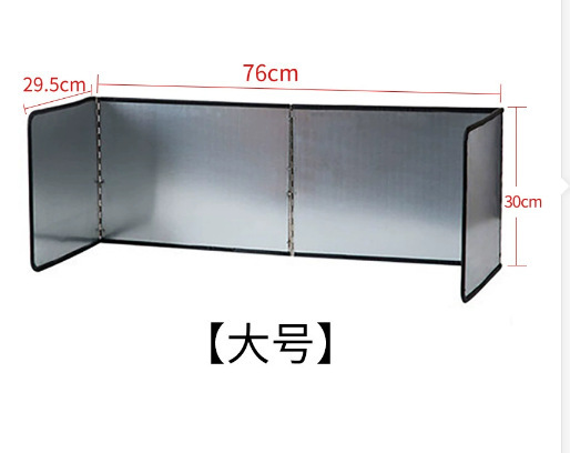 亜鉛メッキキッチンオイルシールド、家庭用油飛沫防止シールド、調理用シールド、お手入れが簡単、折りたたみ式ストーブオイルシールド|undefined