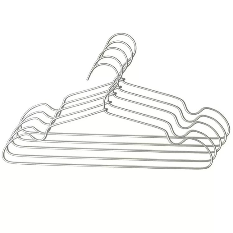 Space metal hanger, non-slip storage system, drying rack for home use