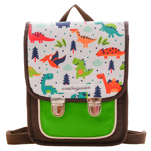 Korean style children's backpack, primary school student kindergarten school bag, cartoon baby print backpack, girl's travel bag