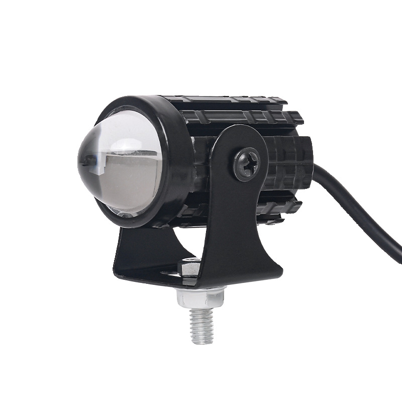 Luces para vehículos eléctricos, focos para motocicletas, faros LED, bombillas de cañón pequeñas de luz potente, luces auxiliares ultrabrillantes impermeables de 12-80v