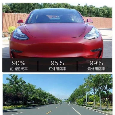 Dupont Glass Film, Full Car Automotive Film - default-item-s-diamond-series-front-windshield-high-definition-heat-rejection-95