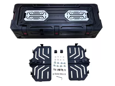 Speedy Car Roof Storage Box Roof box - 125x50x28cm-110l-125m-tactical-box-including-bracket