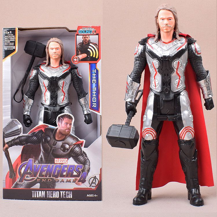クロスボーダー子供男の子アベンジャーズアイアンスパイダーマンヴェノムブラックパンサーサノスフィギュアライトオーナメントおもちゃ|undefined