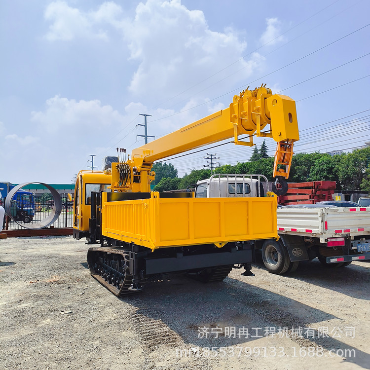 橡胶履带随车吊