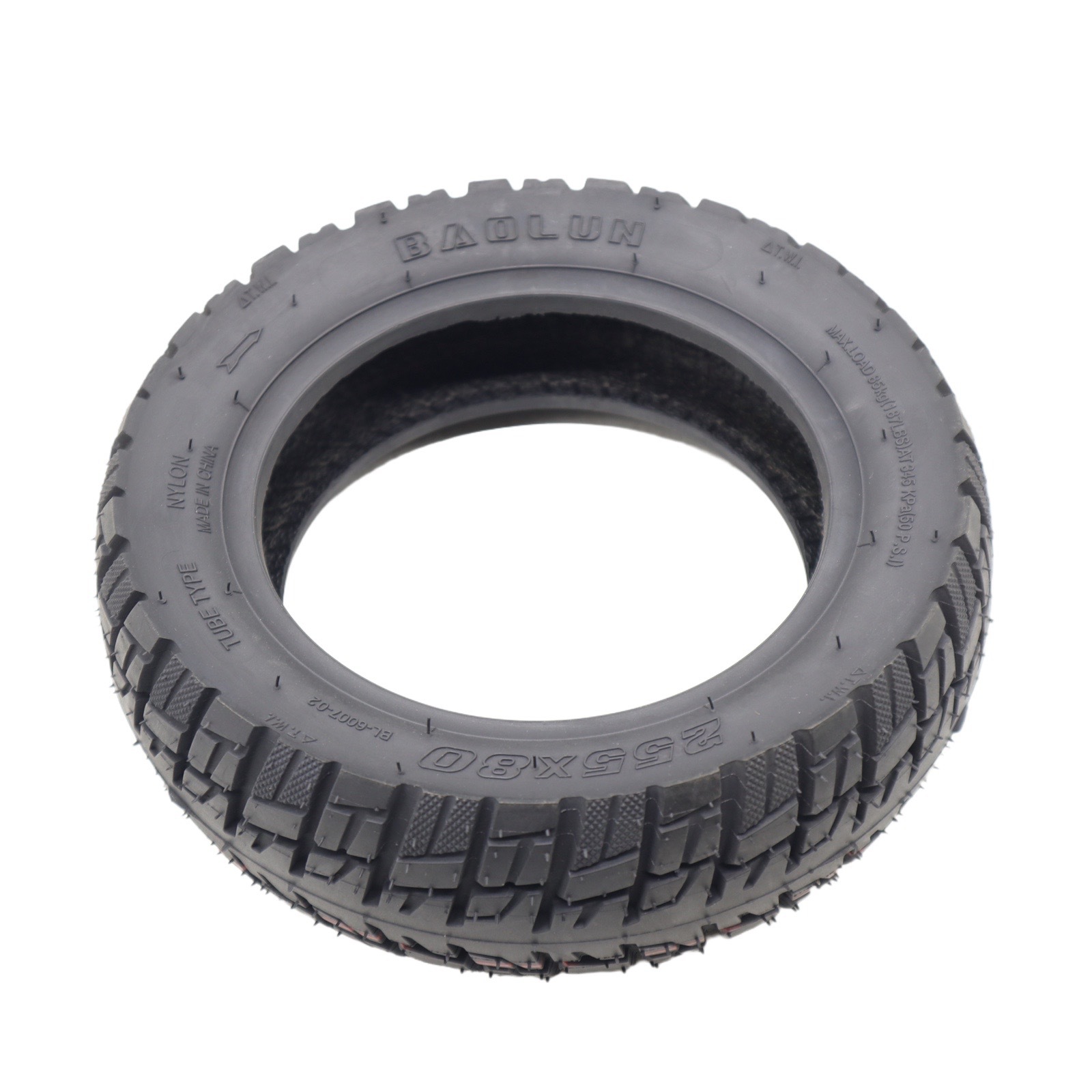 Baolun255X80 Off-Road Patterned Outer Tire for Electric Scooters, Thickened and Wear-Resistant Accessories, Direct Supply from the Manufacturer