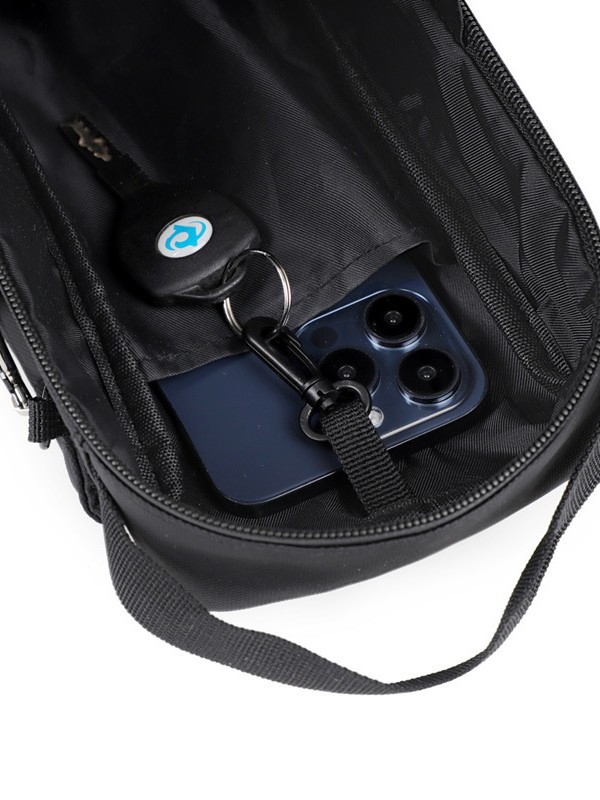 Bolsa de botella de agua de succión magnética de fitness con bolsa de taza de agua de imán bolsa de almacenamiento de taza de agua especial de gimnasio de gran capacidad bolsa diagonal hombre