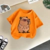 Orange glasses, with short sleeve