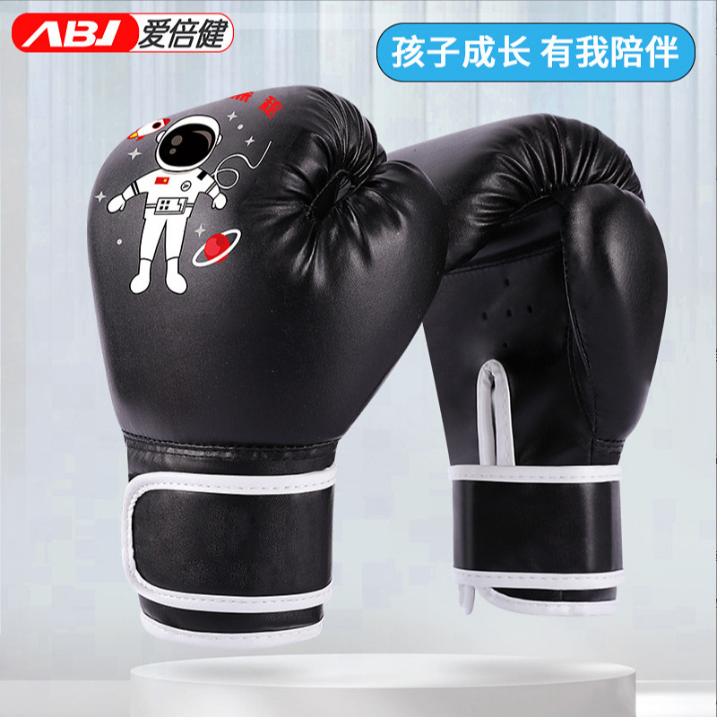 Guantes de boxeo para niños adultos hombres y mujeres Sanda entrenamiento Muay Thai fighting combates libres guantes de boxeo de sacos de arena profesionales image 25