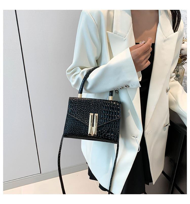 Bellissima, personalizzata, alla moda, borsa a tracolla singola lucida e alla moda da donna, modello 2024, casual e_voghion.com