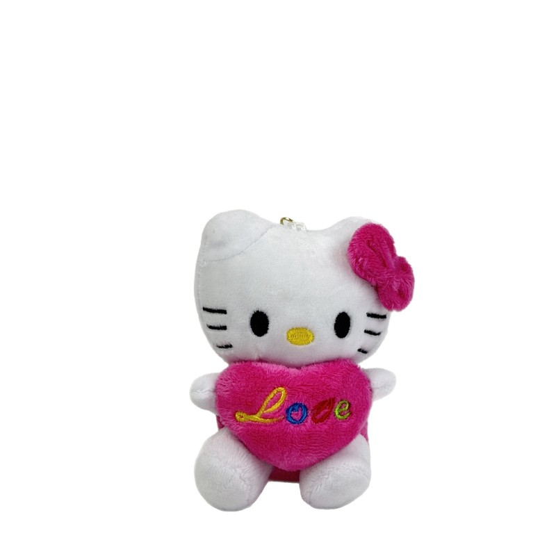 网红可爱萌小猫咪挂件毛绒玩具公仔小猫包包挂饰钥匙扣布娃娃玩偶|undefined