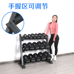 ダンベルラック 3段 家庭用 パーソナルトレーナー ジム用品 アクセサリー 六角ダンベル収納ラック 器具 フィットネス収納ラック