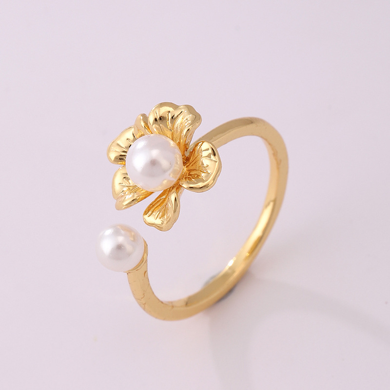 20g Weight Zircon Inlay Material Open Rings Classification 1 Piece Quantity Holiday, Banquet Occasion Copper Material Heart Shape, Crown, Flower Pattern Unisex Gender Inlay Design Lady Style Wholesale Jewelry Lady Heart Shape Crown Flower Copper Zircon Inlay Open Rings 33