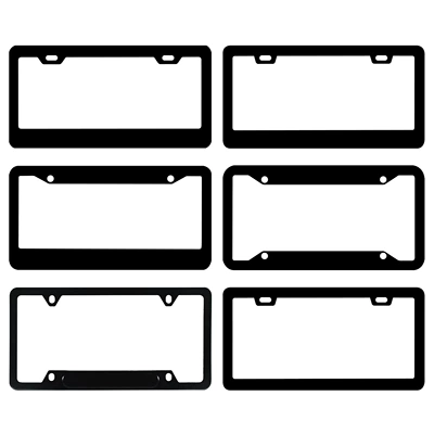 Car License Plate Frame New Traffic Regulations – License plate holder/license plate holder
