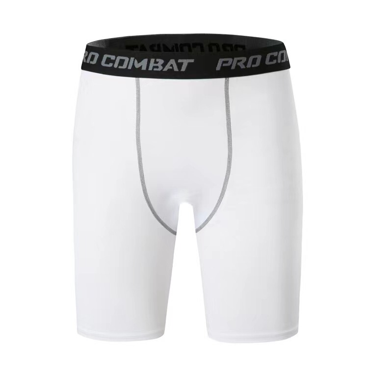 Men's Compression Shorts with Stretch, Quick-Dry, Suitable for Basketball, Soccer, Outdoor Running, Breathable and Comfortable