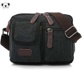 X 82425 Travel Messenger Crossbody Purse Canvas帆布挎包