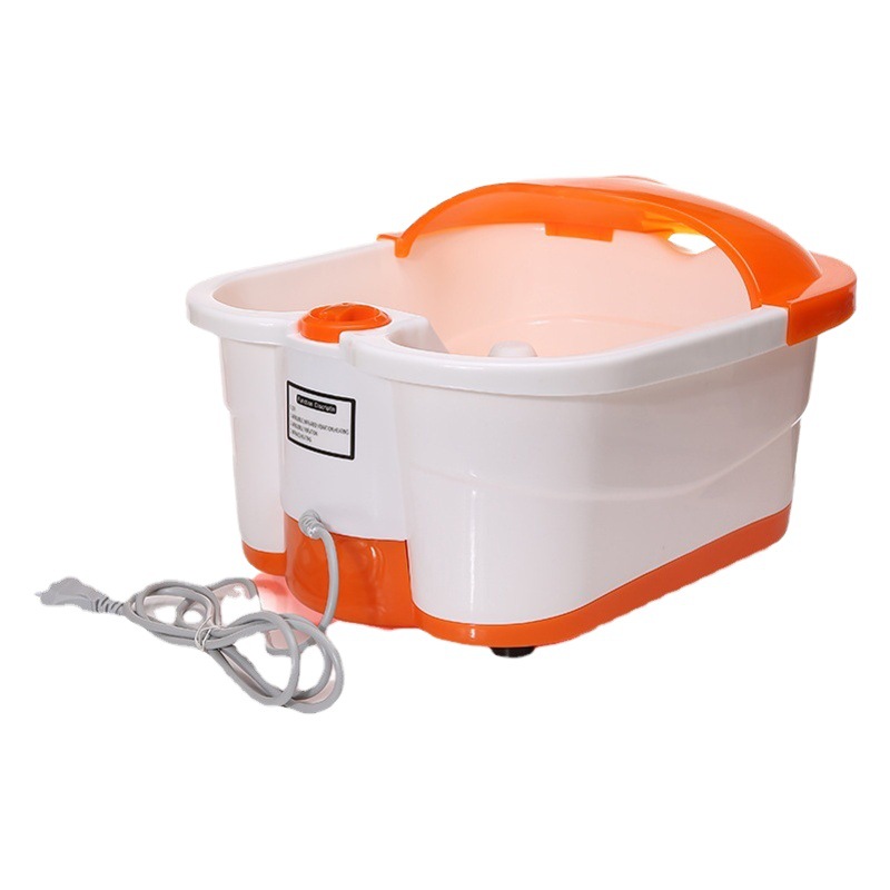 Bañera eléctrica para pies – con calefacción y masaje, cubo de pedicura, dispositivo de terapia de pies