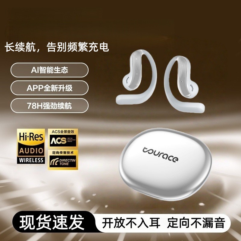 2026 New Model Smart Bluetooth Earphones with Long Battery Life, Noise Reduction, Sports Bluetooth Wireless Gaming Cross-Border Over-Ear Earphones