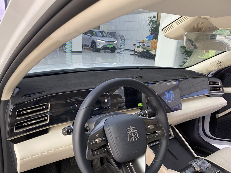 BYD Qin L plus central control instrument panel sunscreen sunshade decorative shading mat suede leather hair wholesale