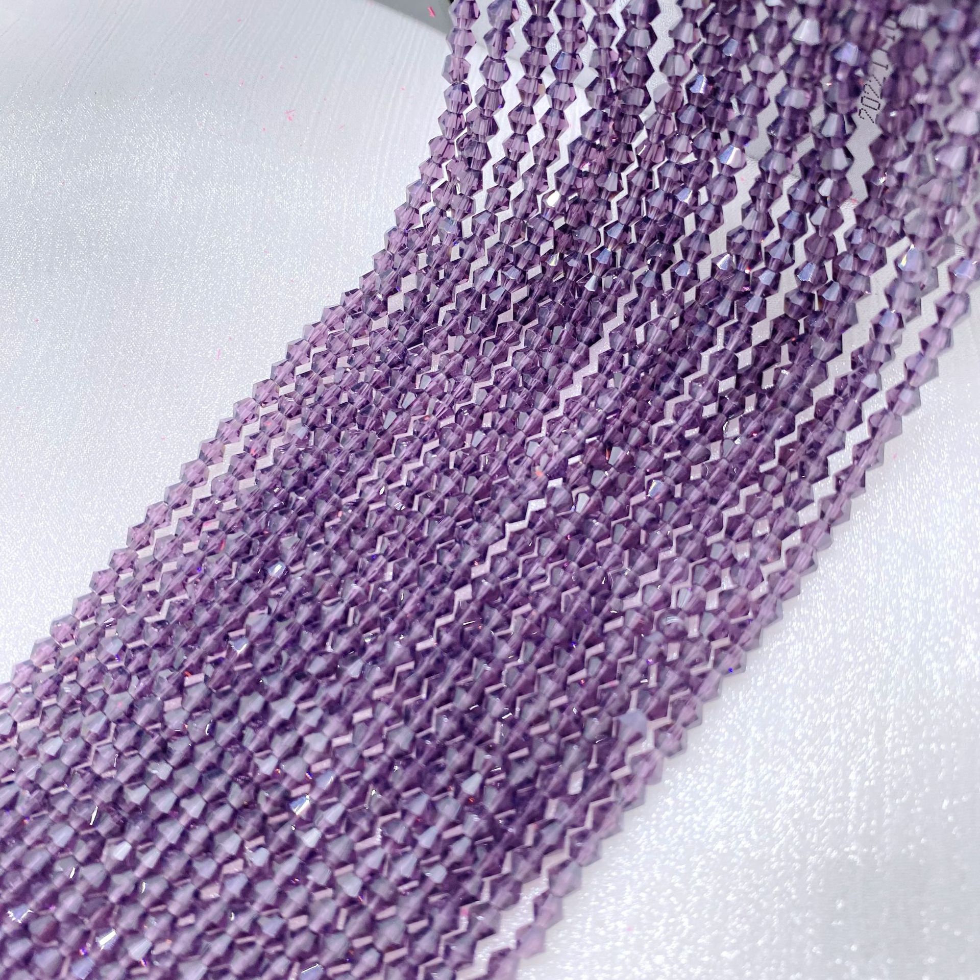 다크 바이올렛 더블 팁 체인