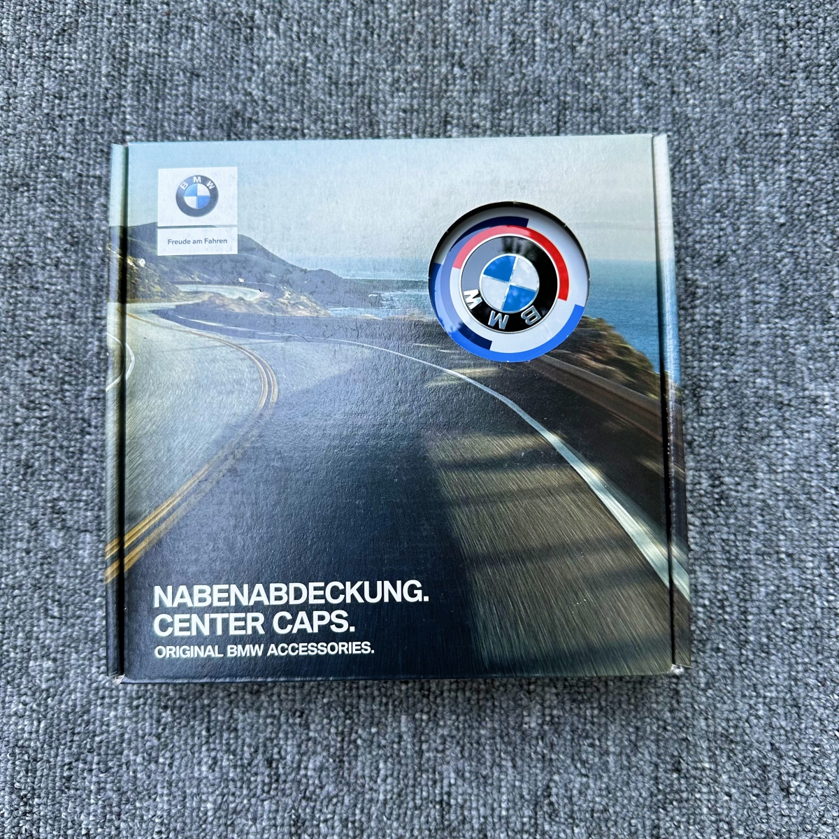 Suitable for Bmw Car Logo 7-Piece Set 50Th Anniversary Edition Thunder Black and White Exclusive Limited Edition Collaboration Model