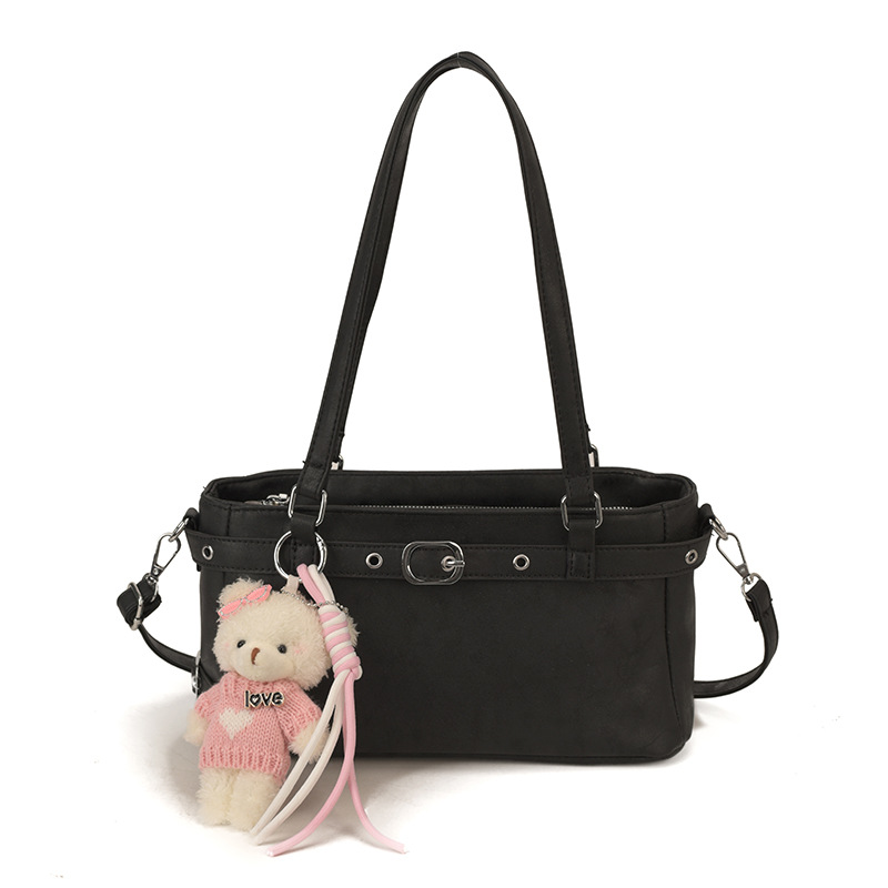 Bolsa de viaje simple para mujeres 2026 primavera nueva sensación diaria de hombro brazo bolso de nicho bolso de tramo inclinado ocio