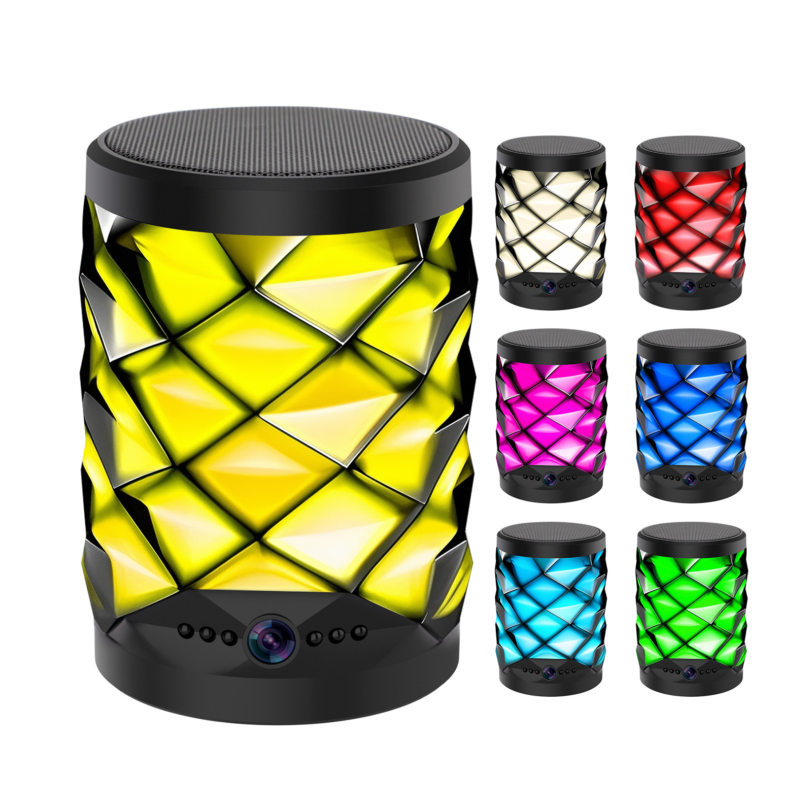 Z261080 P HD Wifi cámara Bluetooth altavoz monitoreo de seguridad para el hogar intercomunicador remoto bidireccional visión nocturna