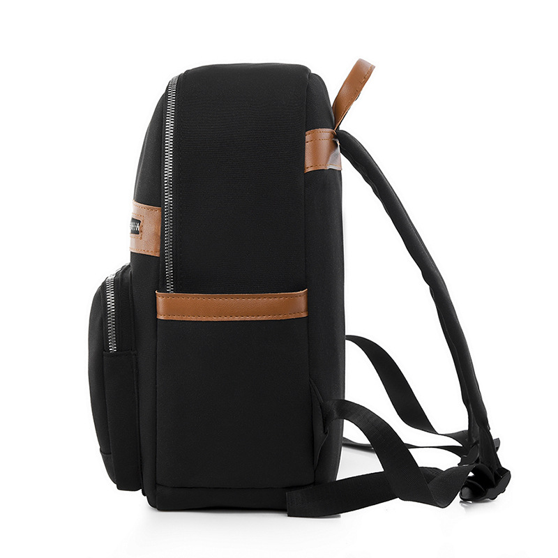 2023 verano nuevo estilo casual damas mochila de tela Oxford moda contraste color gran capacidad mochila de viaje al aire libre al por mayor